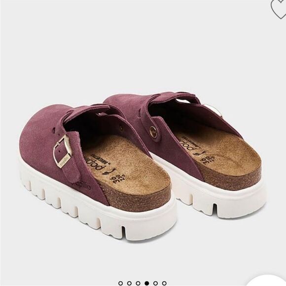 Birkenstock Boston Chunky Berry Red 40 - Picture 2 of 10